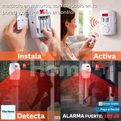 SentinelX™ | Sensor de Movimiento Infrarrojo