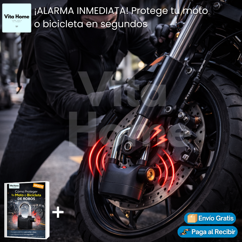 CandadoAlert™ | Candado de seguridad con alarma integrada