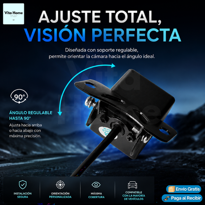 VisioNight™ | Cámara de retroceso con visión nocturna LED