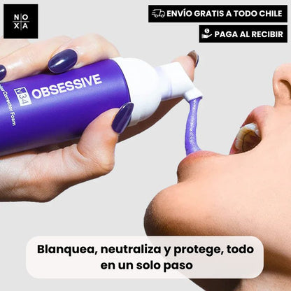 Pureza Dental | ESPUMA BLANQUEADORA DE DIENTES:OBSESSIVE