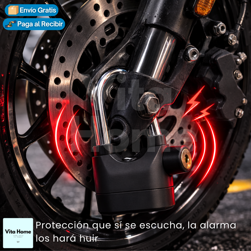 CandadoAlert™ | Candado de seguridad con alarma integrada