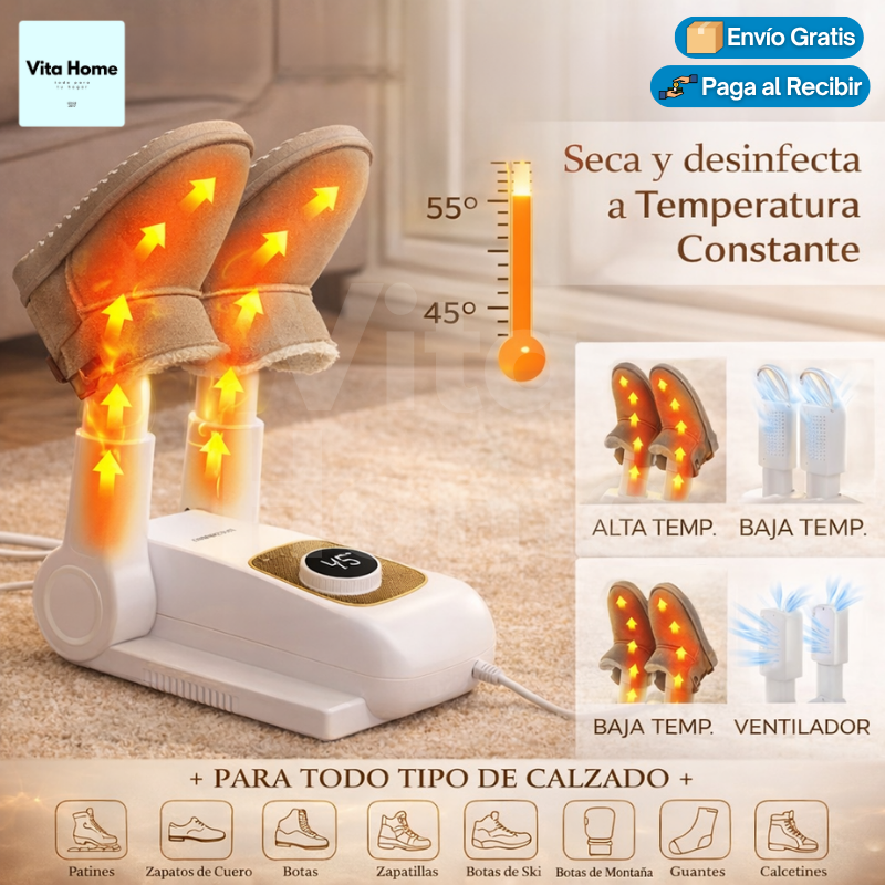 Secaeasy™ | Secador de zapatos y zapatillas