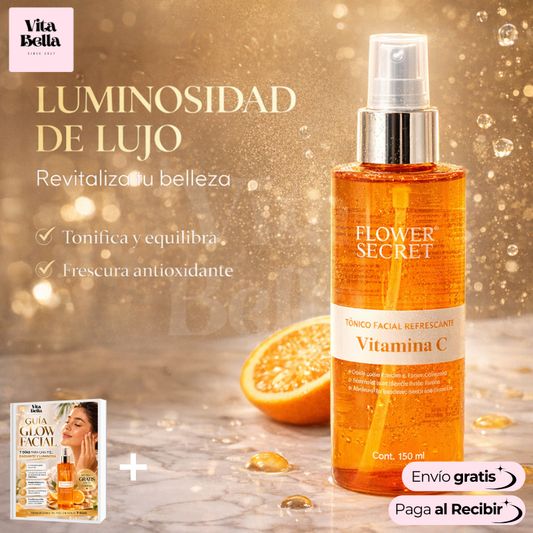VitaLuz™ | Tónico facial refrescante con Vitamina C