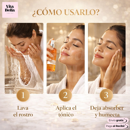VitaLuz™ | Tónico facial refrescante con Vitamina C