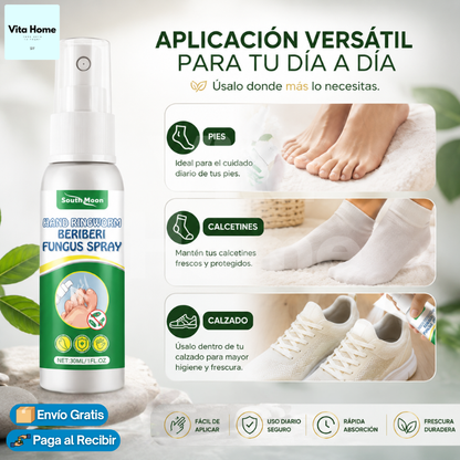 FungiFree™ | Spray anti-hongos y anti-picazón
