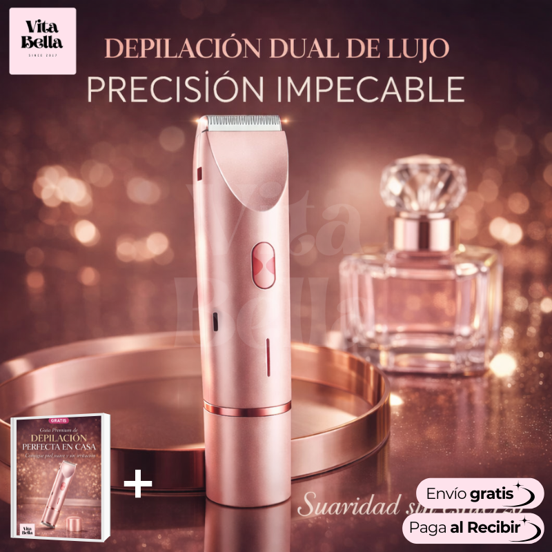 SilkySmooth™ | Bikini Trimmer Eléctrico 2-en-1 Recargable