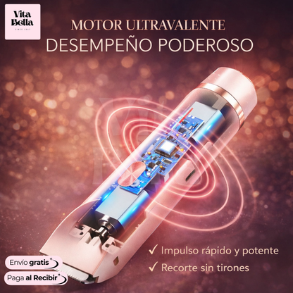 SilkySmooth™ | Bikini Trimmer Eléctrico 2-en-1 Recargable