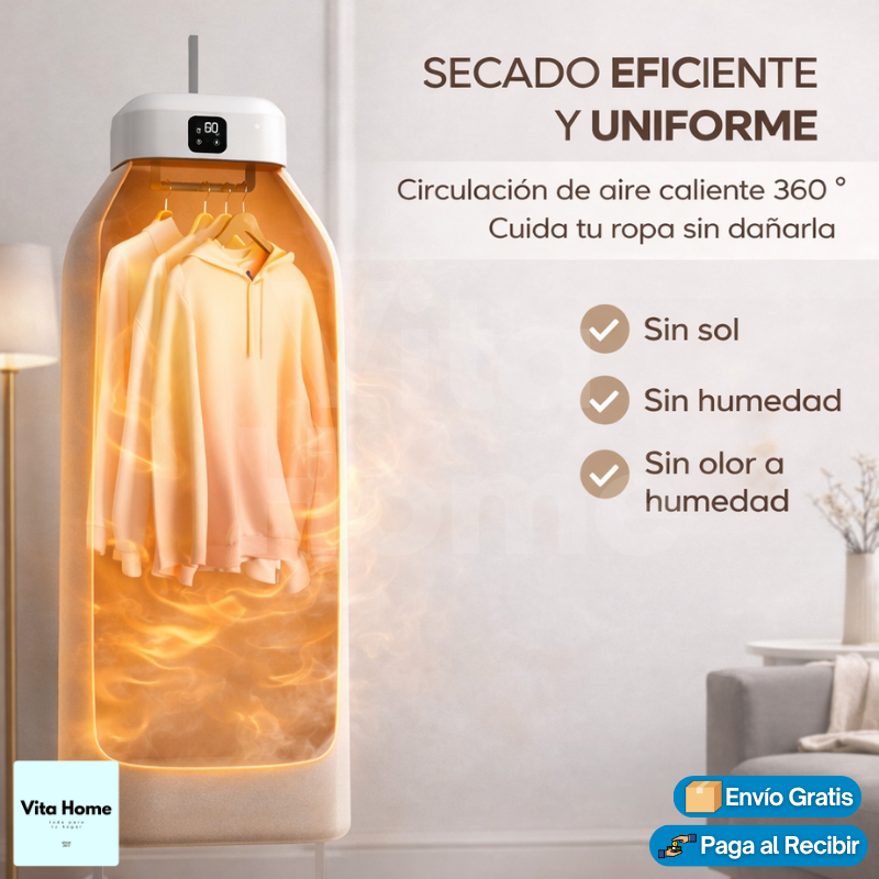 SecaRápido™ | Secadora de ropa portátil