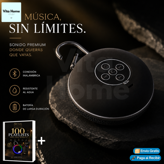 SantanaVision™ | Parlante Bluetooth portátil