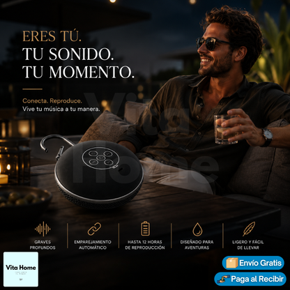 SantanaVision™ | Parlante Bluetooth portátil