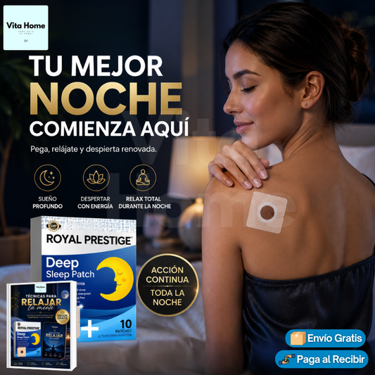 SueñoPuro™ | Parches naturales para combatir el insomnio.