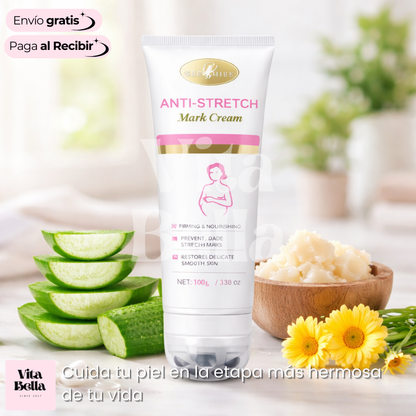 Crema ConfidentSkin™ | Crema antiestrías con masajeador roller