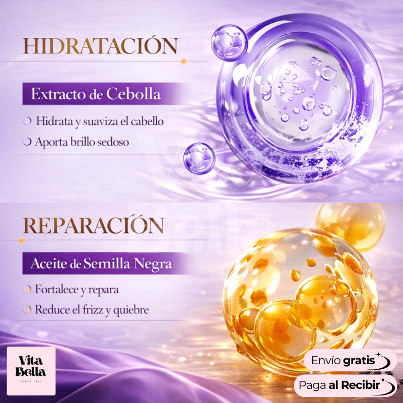 OnionRepar™ | Acondicionador reparador de cabello