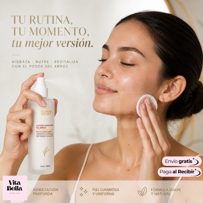 HidraRice™ | Loción Hidratante de Arroz