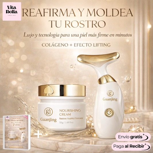 CremaFirm99™ | Crema y masajeador facial reafirmante