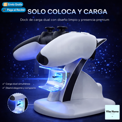 ControlPower™ | Base de Carga para Controles de Videojuegos