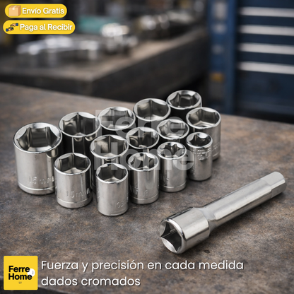 Kit Dados Magistrales™ | Herramienta multifuncional para diversas reparaciones (40 Dados)
