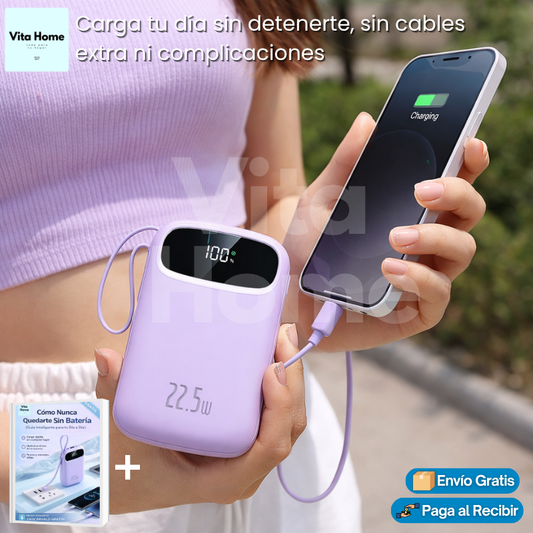 EnergiPack™ | Banco de energía portátil multifunción 4 en 1