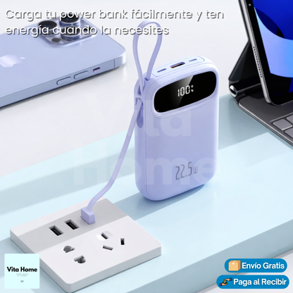 EnergiPack™ | Banco de energía portátil multifunción 4 en 1