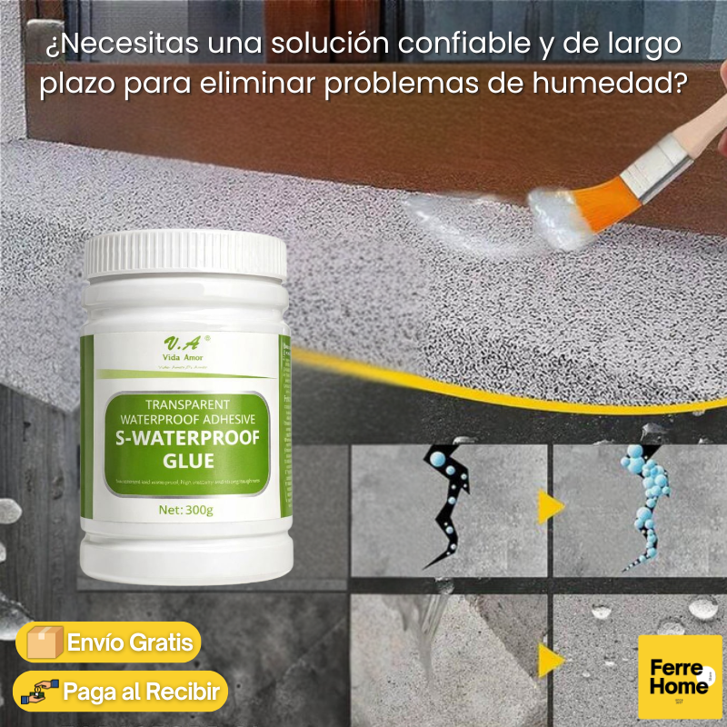 AquaFix | Adhesivo transparente para gotera