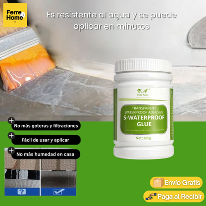 AquaFix | Adhesivo transparente para gotera