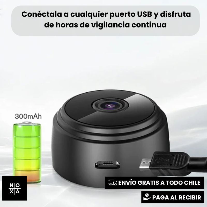 GuardianX | MINI CAMARA DE SEGURIDAD