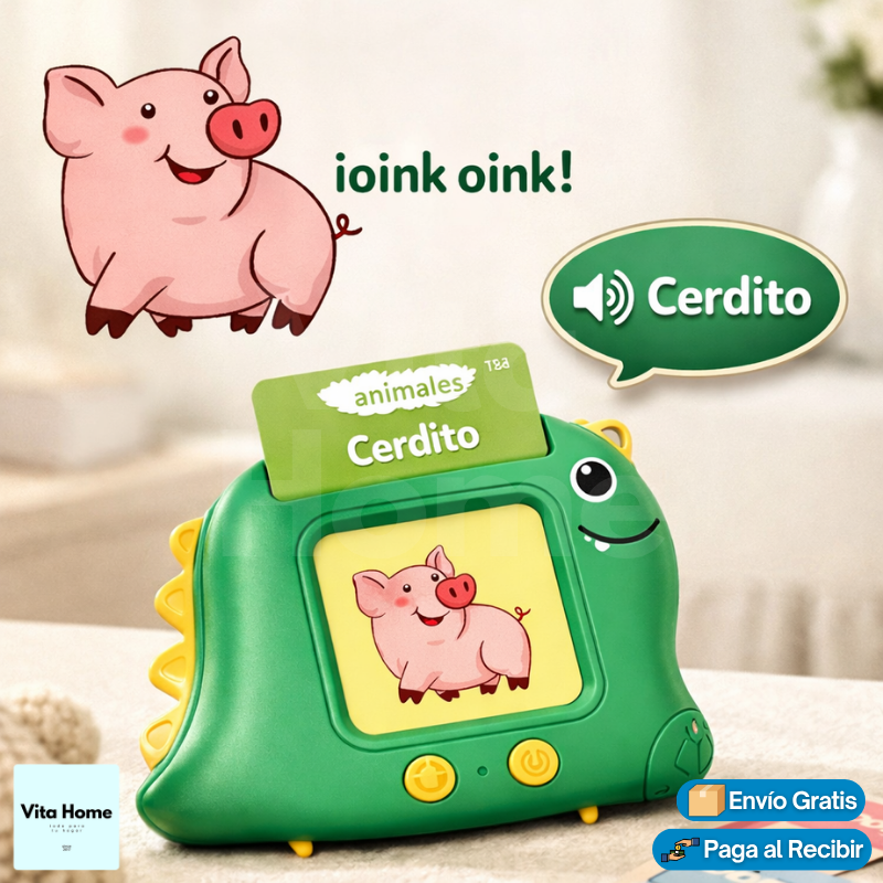 JugueAprende™ | Tarjetas interactivas para aprender inglés y español