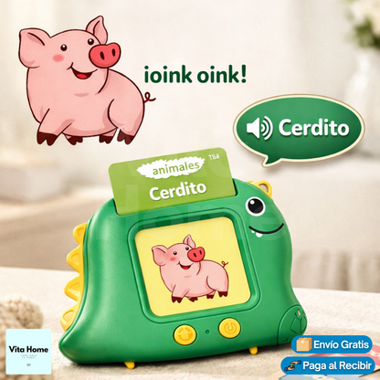 JugueAprende™ | Tarjetas interactivas para aprender inglés y español