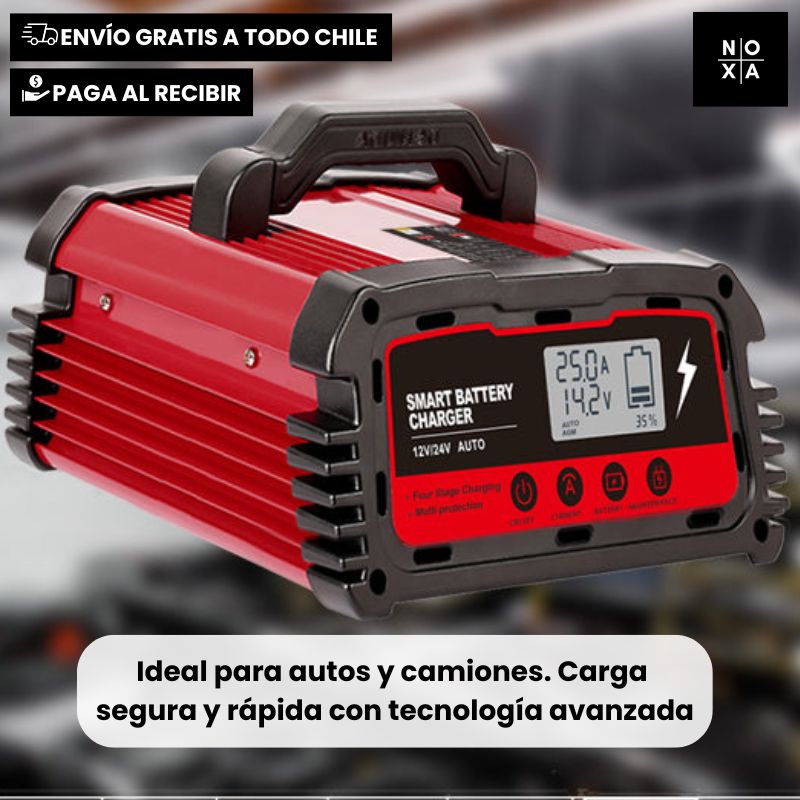 TurboVolt | CARGADOR REPARADOR DE BATERIAS PARA AUTO