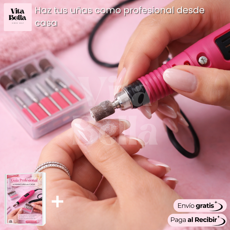 PulidoPerfecto™ | Set pulidor eléctrico de uñas
