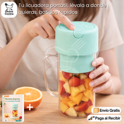 BlendaPortátil™ | Licuadora portátil con mango