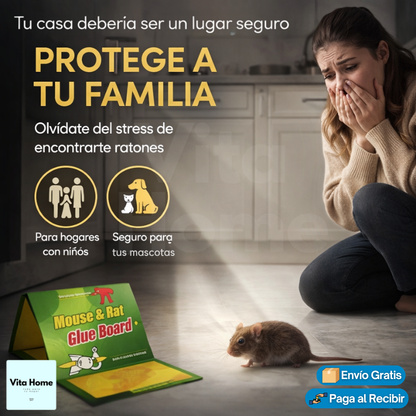 AdhésiRat™ | Trampas adhesivas para ratones 14und
