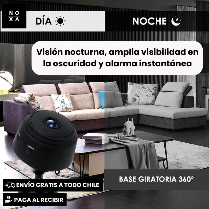 GuardianX | MINI CAMARA DE SEGURIDAD