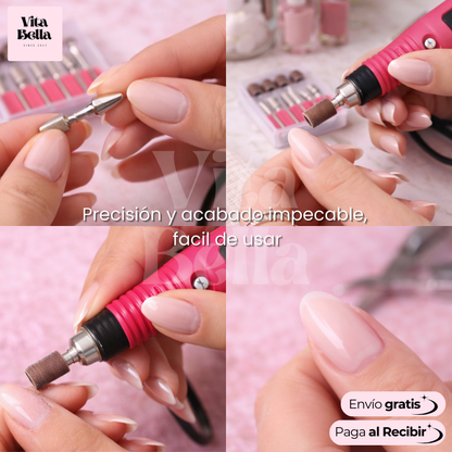 PulidoPerfecto™ | Set pulidor eléctrico de uñas