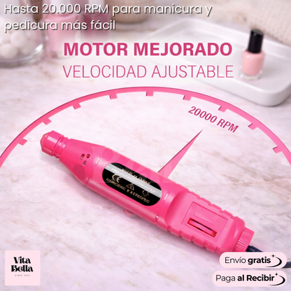 PulidoPerfecto™ | Set pulidor eléctrico de uñas