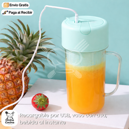 BlendaPortátil™ | Licuadora portátil con mango