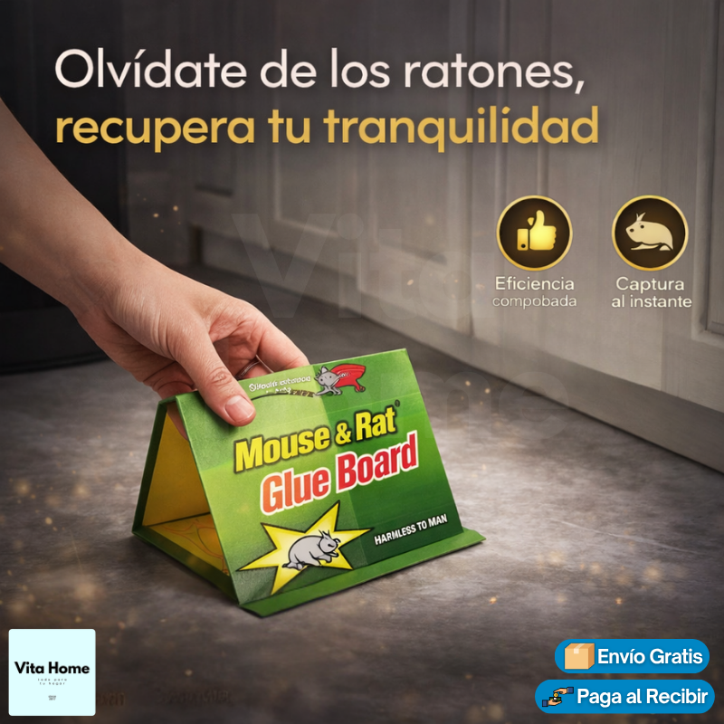 AdhésiRat™ | Trampas adhesivas para ratones 14und
