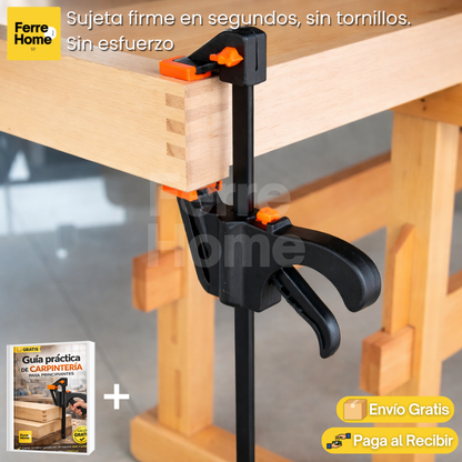 PresiónMaestro™ | Herramienta de presión rápida para trabajo con madera