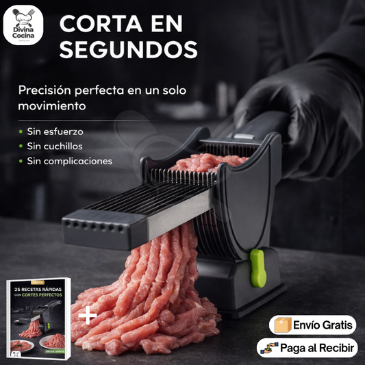 CortadorFacil™ | Cortadora manual de carne