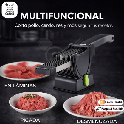 CortadorFacil™ | Cortadora manual de carne