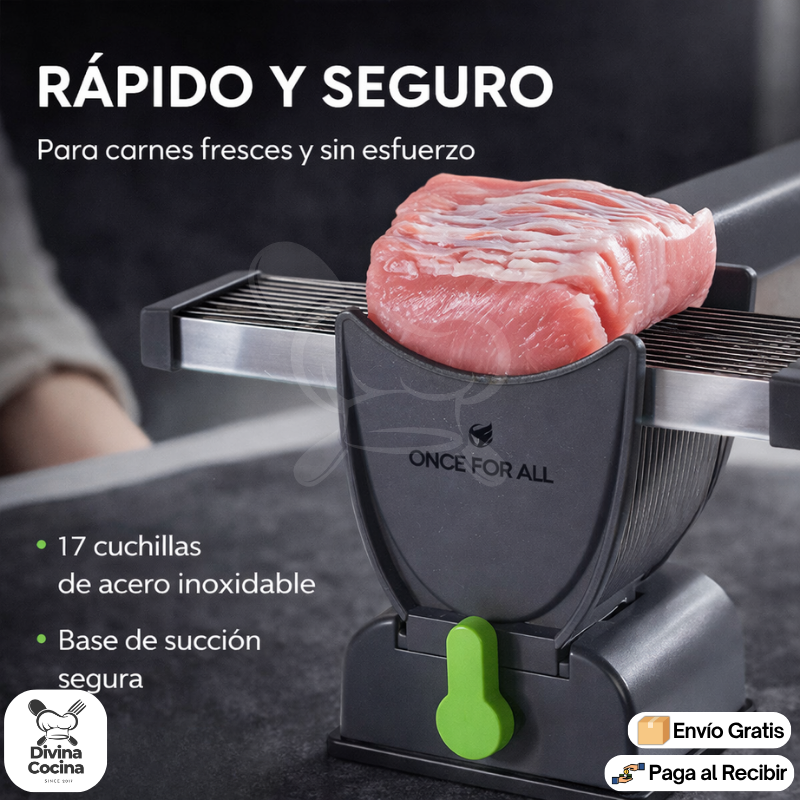 CortadorFacil™ | Cortadora manual de carne