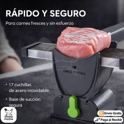 CortadorFacil™ | Cortadora manual de carne