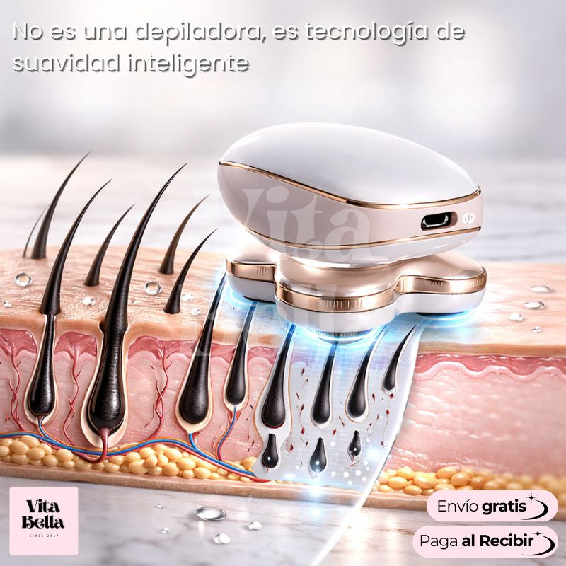 ConchaMarina™ | Depiladora de precisión para piel sensible