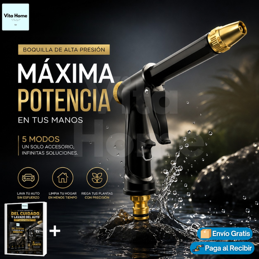 PowerJet™ | Boquilla de agua de alta presión 5 en 1