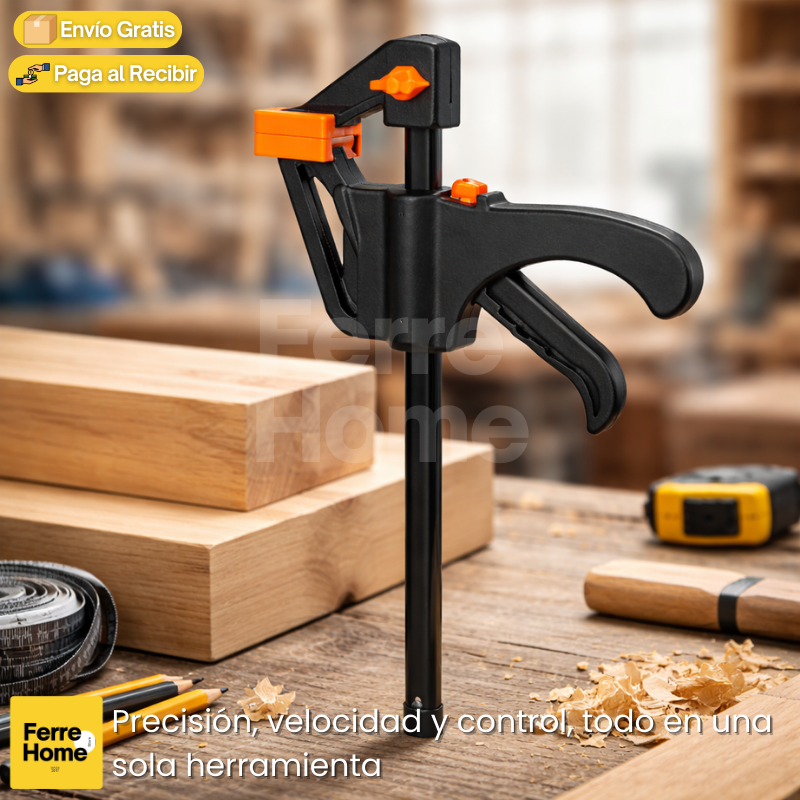 PresiónMaestro™ | Herramienta de presión rápida para trabajo con madera