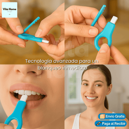 DienteBlanc Instant™ | (2x1) Kit de Blanqueamiento Dental Instantáneo