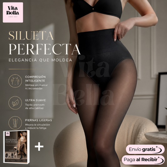 Piel Seda™ | Calza Efecto Panty Piel