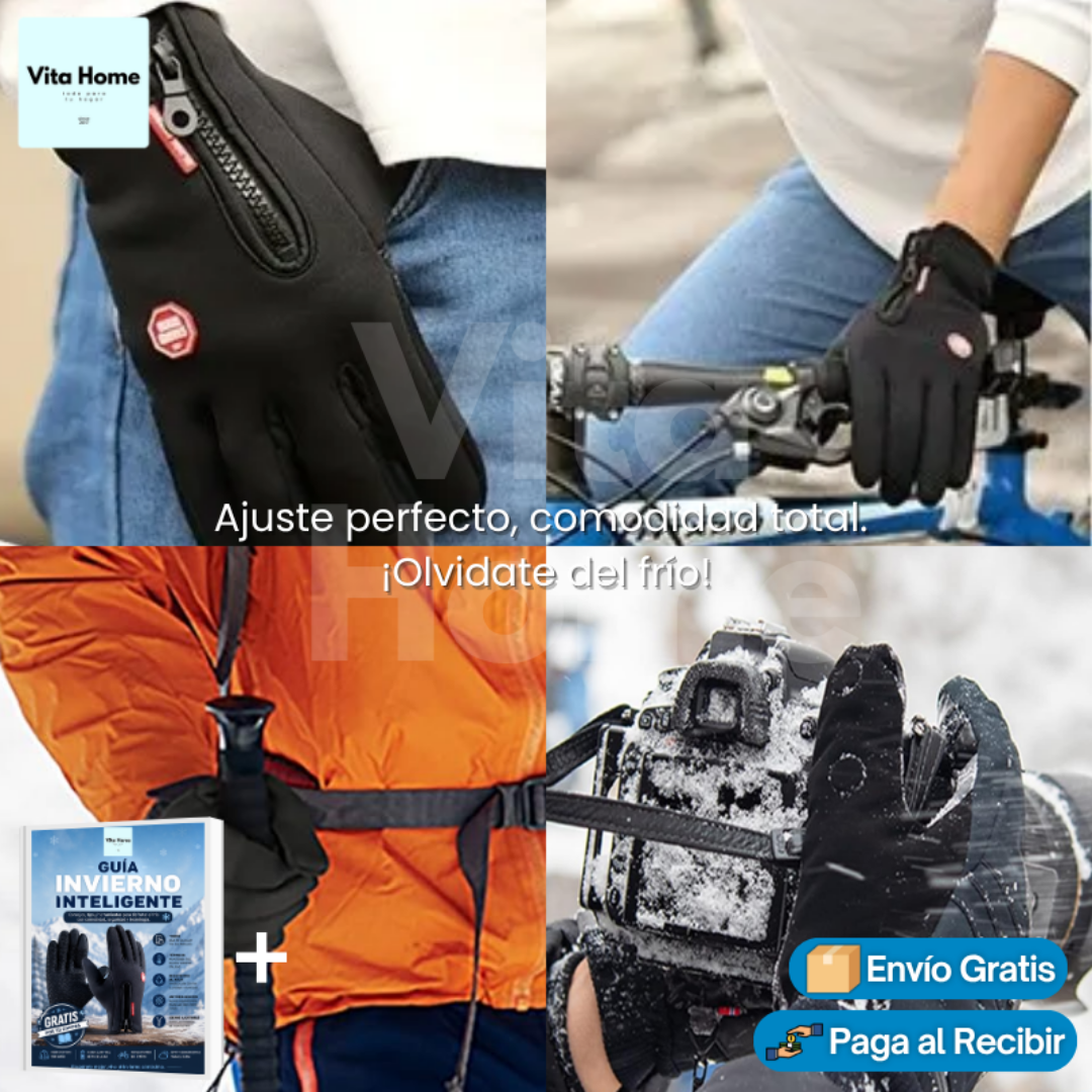 WarmTouch | GUANTES INVIERNO TOUCH CON CIERRE