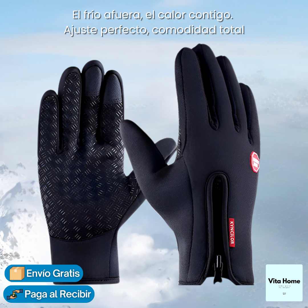 WarmTouch | GUANTES INVIERNO TOUCH CON CIERRE