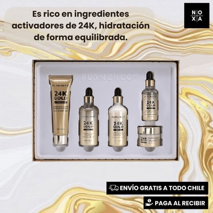 🍃 Kit Gold Face™ + Serum Reafirmante (GRATIS)🎁